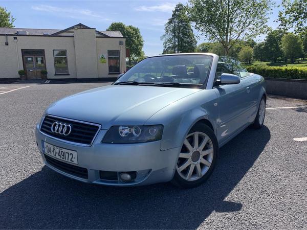 A4 - 1.8 T S- Line Convertible.
