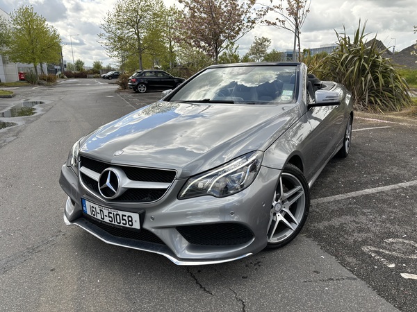 Benz E250 Cabrio With AMG Sports Styling. 